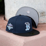 New Era Boston Red Sox Fenway Park 90th Anniversary Grey UV 59Fifty Fitted (Navy/Black) - New Era