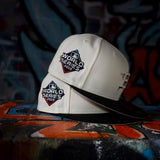 New Era Houston Astros 2019 World Series Side Patch Fitted (Off White/Black) - New Era