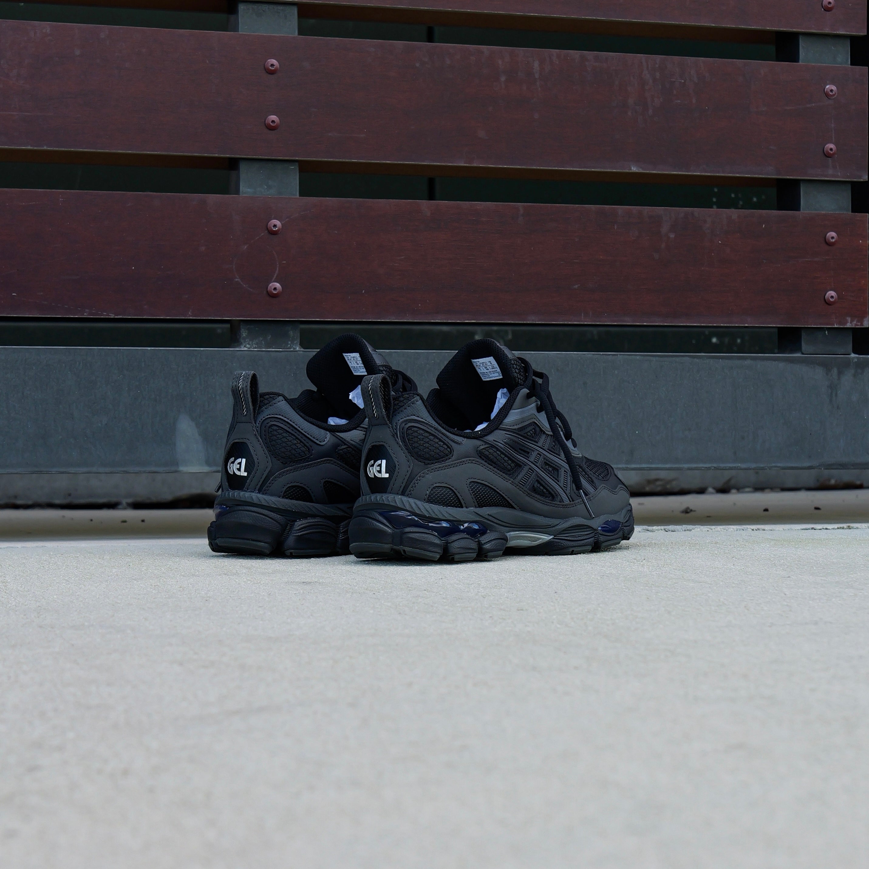 Mens Asics Gel-NYC RGD (Black /Graphite Grey) - Asics