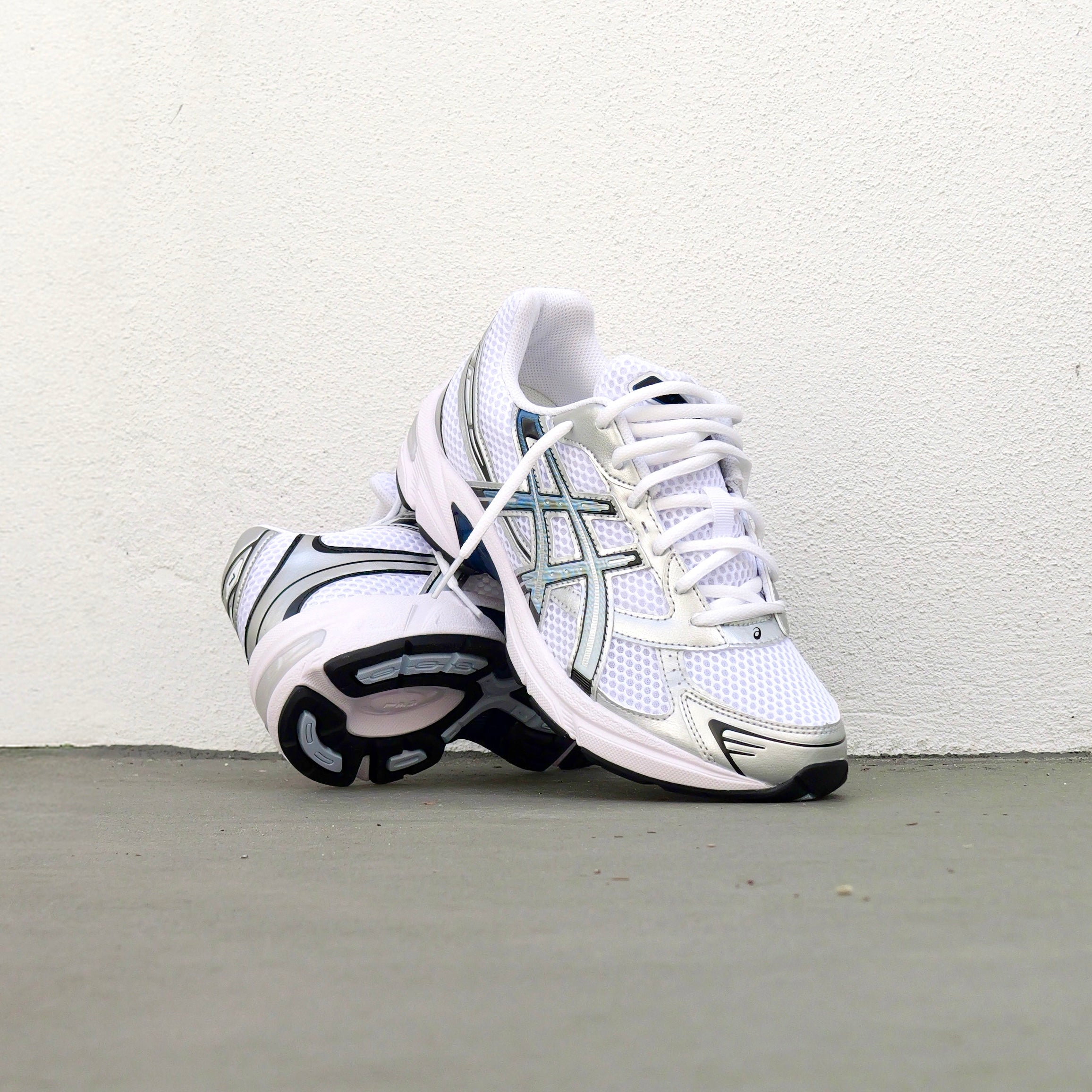Mens Asics Gel-1130 (White/Storm Cloud)