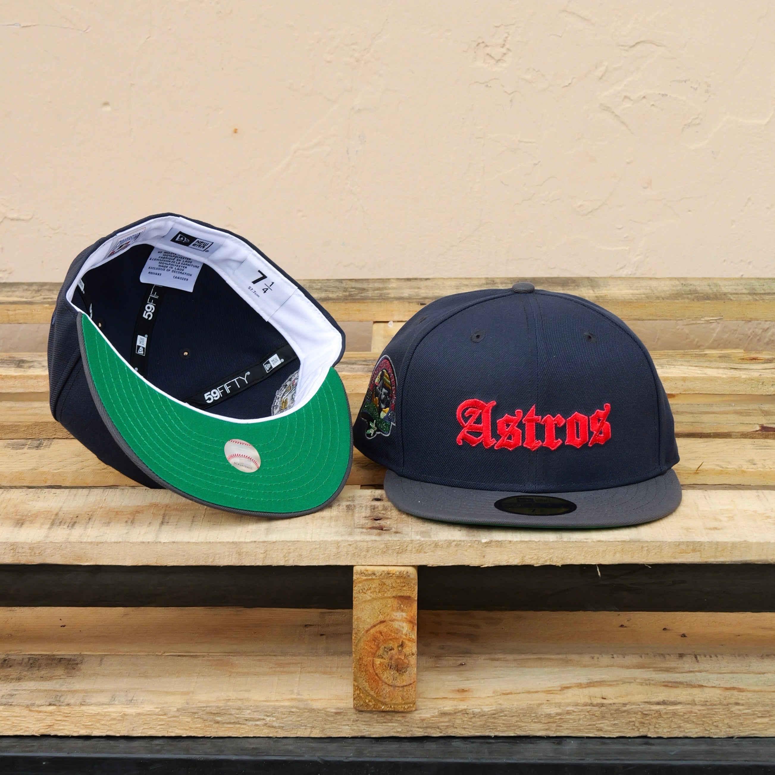 New Era Houston Astros 45th Anniversary Side Patch Fitted - New Era