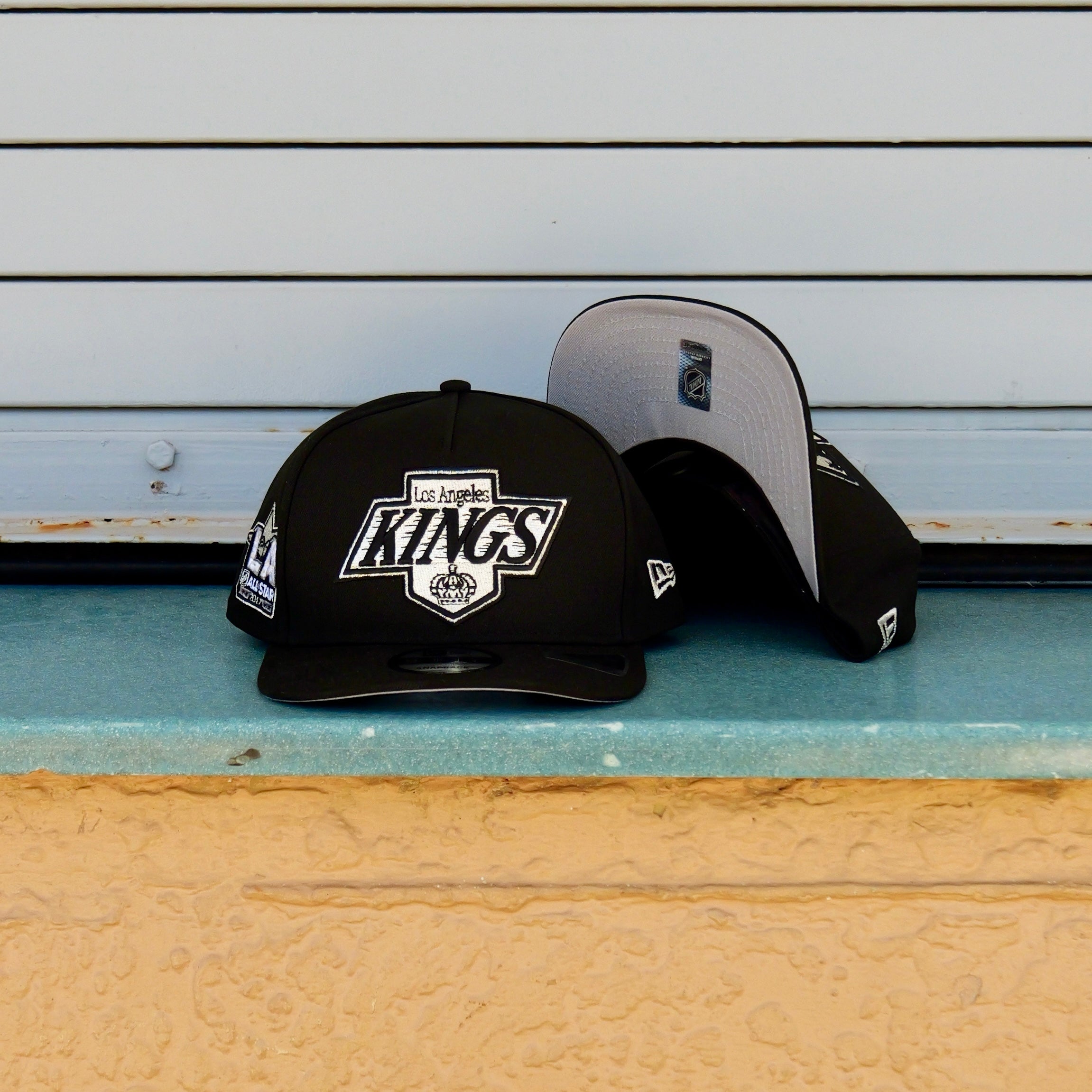 New Era Los Angeles Kings 2017 AllStar 9FIFTY A-Frame Snapback-(Black/Silver) - New Era