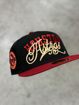 New Era Houston Astros 45th Anniversary Grey UV (Black/Brick Red) 59Fifty Fitted - New Era