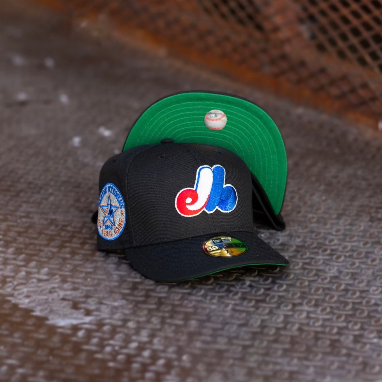 New Era Montreal Expos 1982 All-Star Game Green UV (Black) 59Fifty Fitted