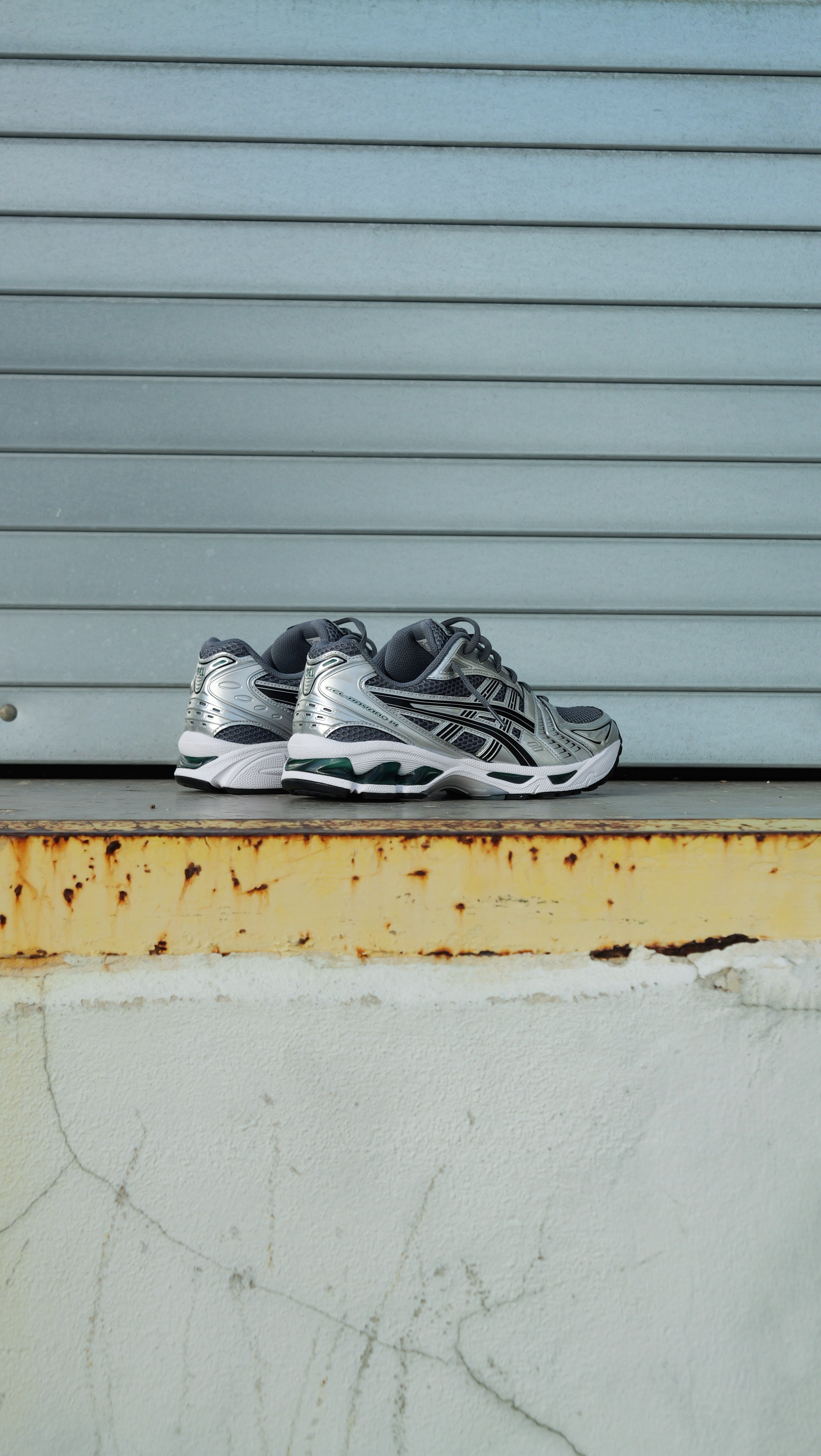 Mens Asics Gel-Kayano 14 (Metropolis/Jasper Green) - Asics