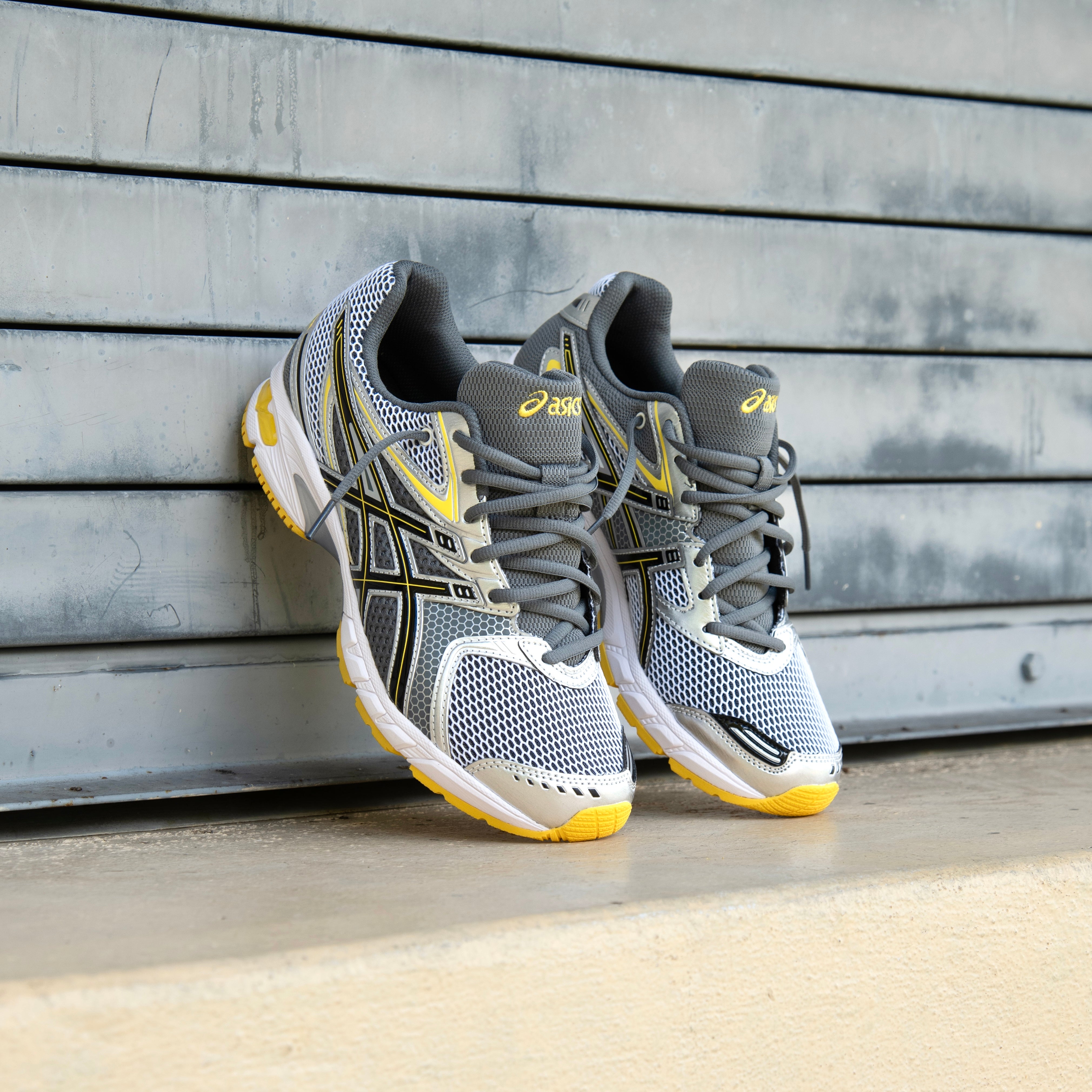 Mens Asics Gel-DS Trainer 14 (White/Tai-Chi Yellow) - Asics