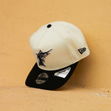 New Era Florida Marlins 10th Anniversary 9FIFTY A-Frame Snapback-(Cream/Black)