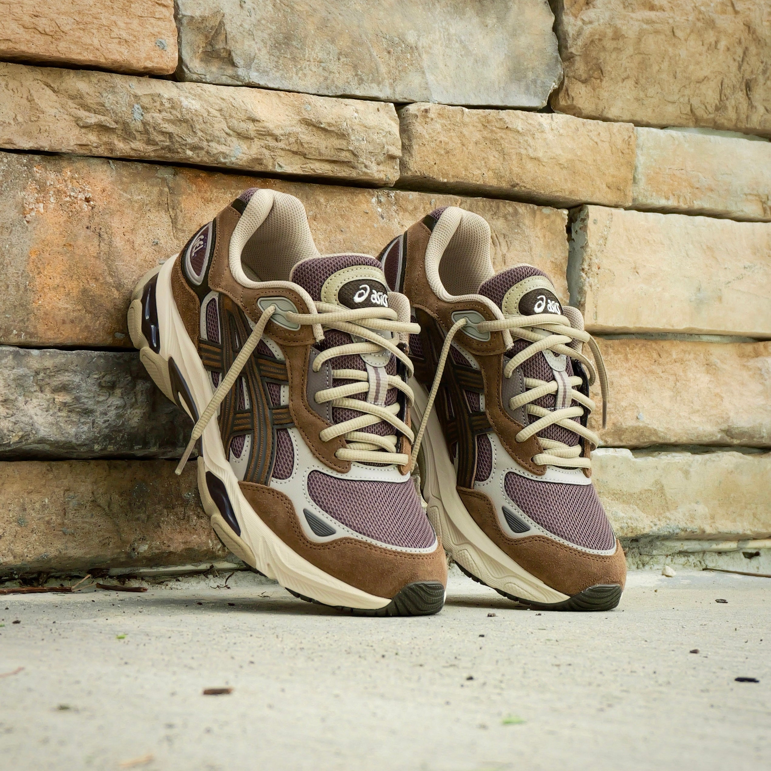 Mens Asics Gel-NYC 2.0 (Cocoa Powder/Brown Storm)