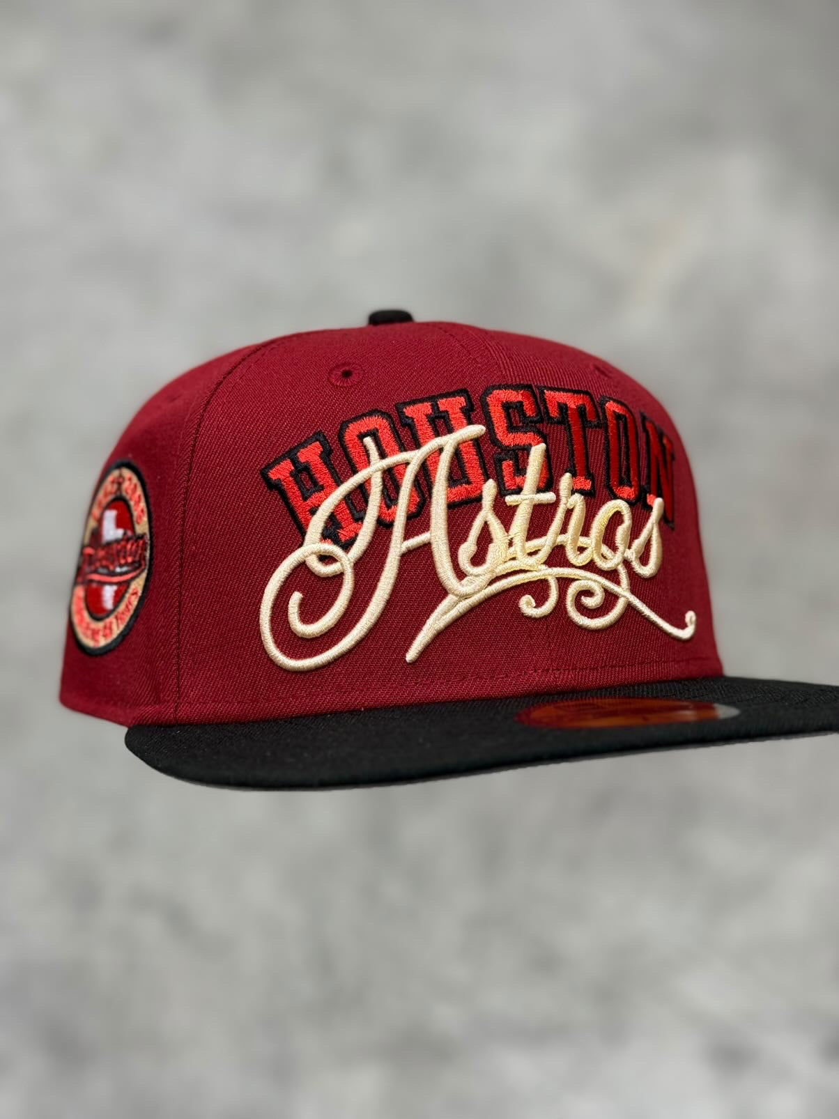 New Era Houston Astros 45th Anniversary Grey UV (Brick Red/Black) 59Fifty Fitted - New Era