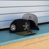 New Era Houston Astros 40th Anniversary 9FIFTY A-Frame Snapback-(Black/Olive)