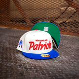 New Era New England Patriots Green UV (Off White/Royal) 59Fifty Fitted - New Era