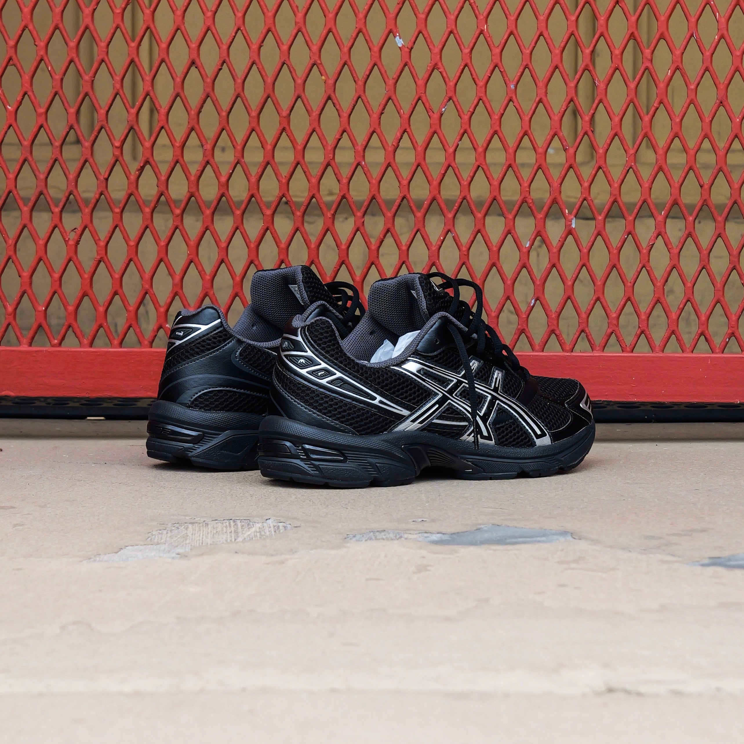 Mens Asics Gel-1130 (Black/Pure Silver)