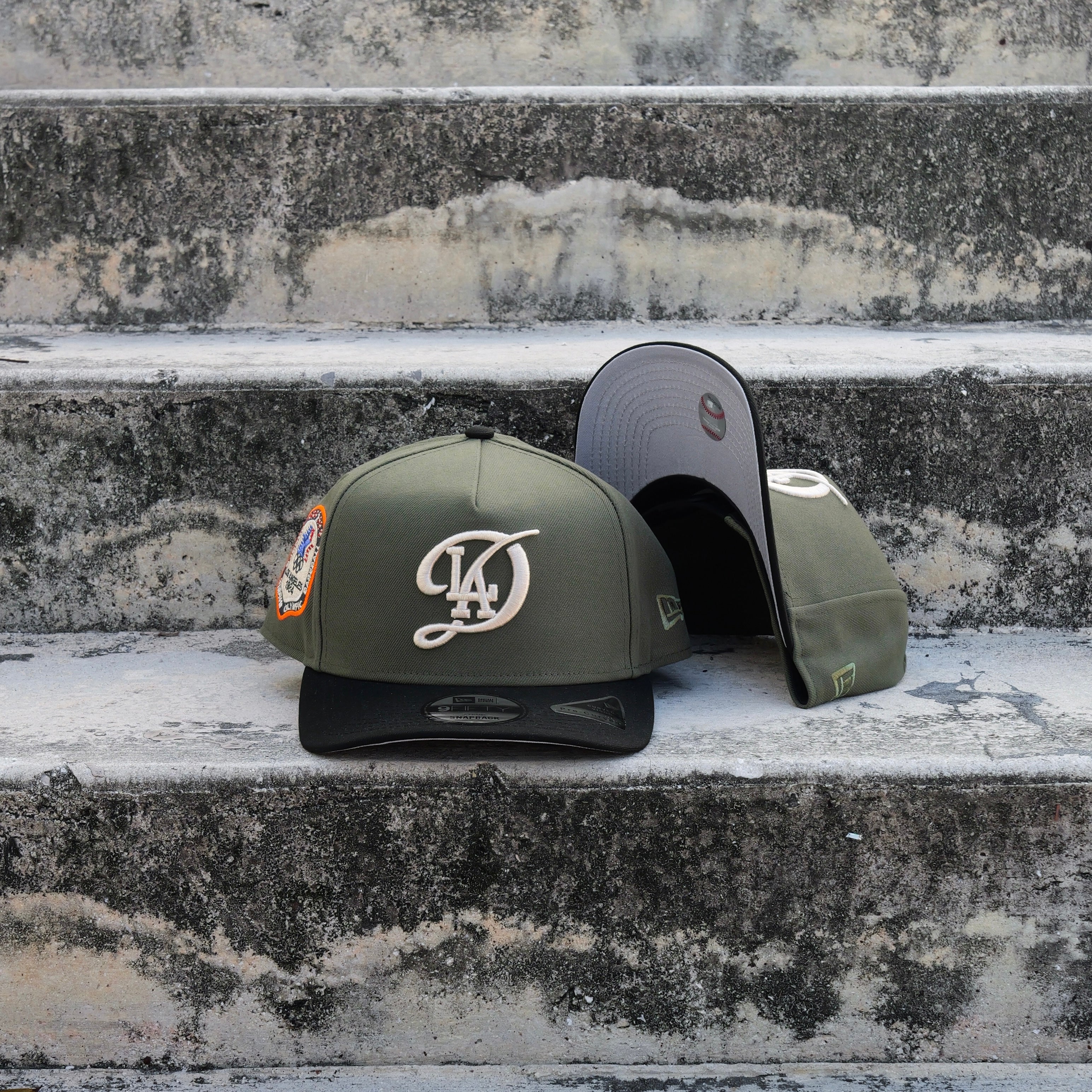 New Era Los Angeles Dodgers 1984 Olympic Stadium 9Fifty A-Frame Snapback - New Era