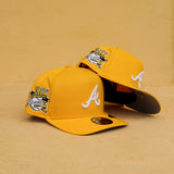 New Era Atlanta Braves 30th Season 9FIFTY A-Frame Snapback-(Gold)
