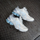 Mens Asics x EMMI Gel-Kinetic Fluent (Cream/Soft Sky) - Asics