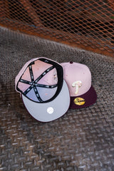 New Era Philadelphia Phillies 20th Anniversary Grey UV (Pink/Maroon) 59Fifty Fitted - New Era