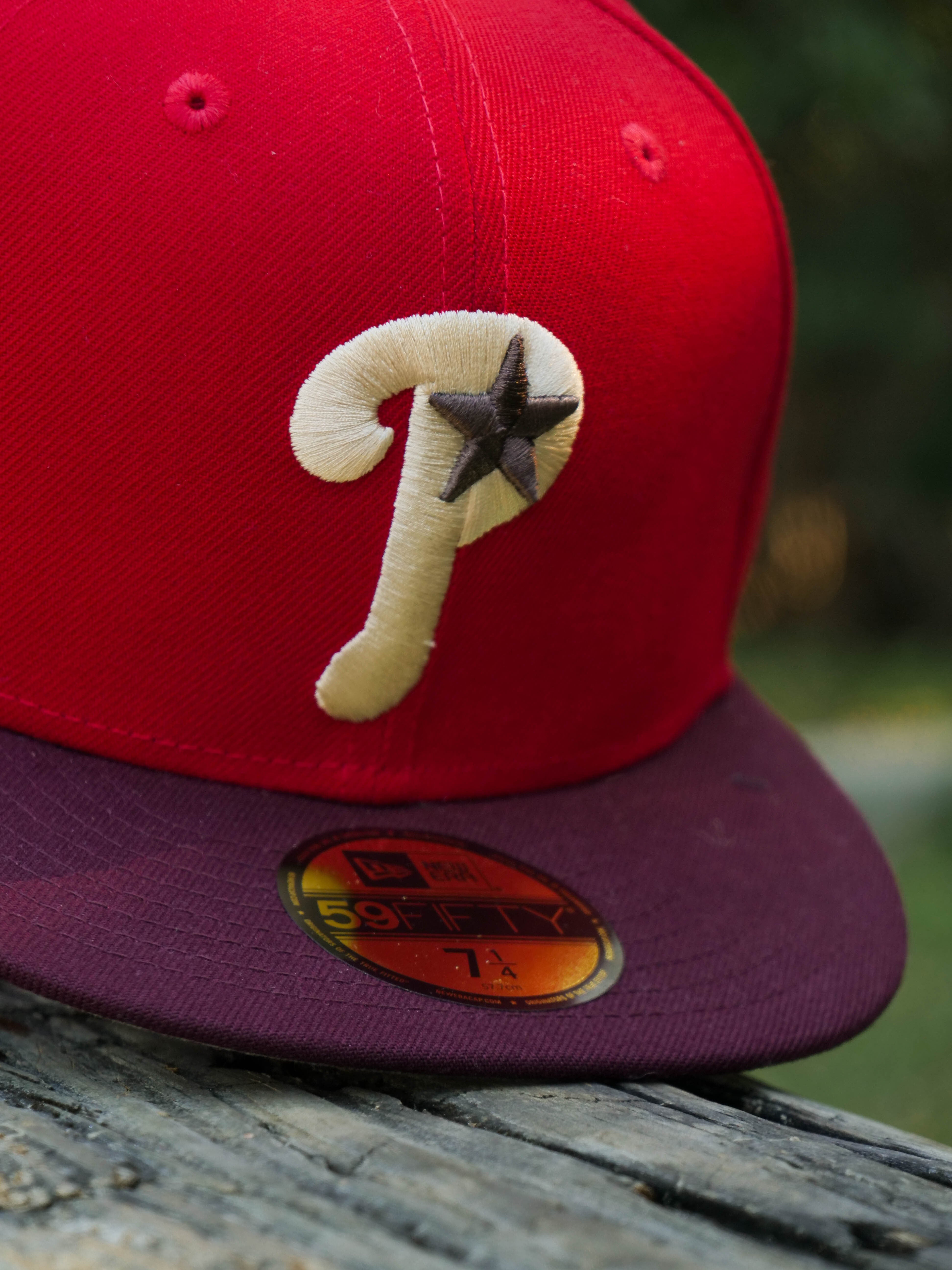 New Era Philadelphia Phillies 1996 ASG Grey UV (Red/Maroon) 59Fifty Fitted - New Era