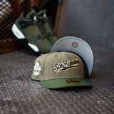 New Era San Francisco Giants 2000 Inaugural Good Grey UV (Ripstop Olive/Green) - New Era