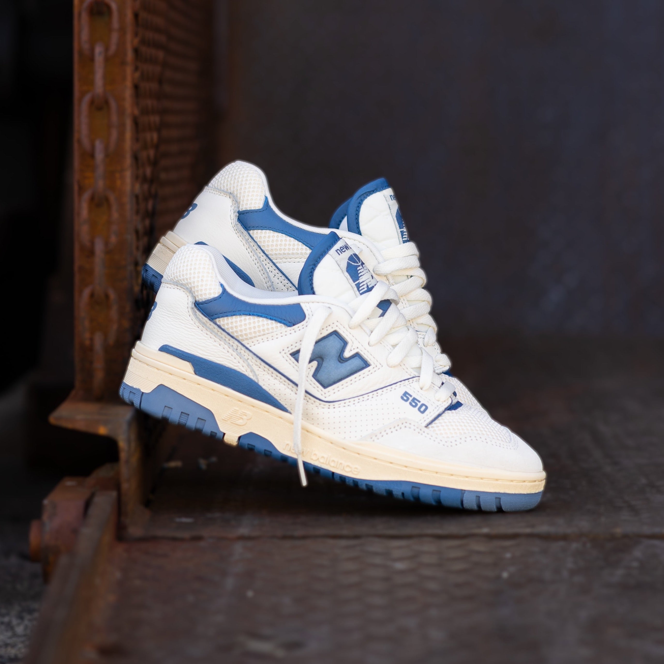 Mens New Balance 550 (White/Blue) - BB550CPD - New Balance