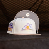 New Era Colorado Rockies Coors Field 1995 Grey UV (Off White/Mango Mocha) - New Era