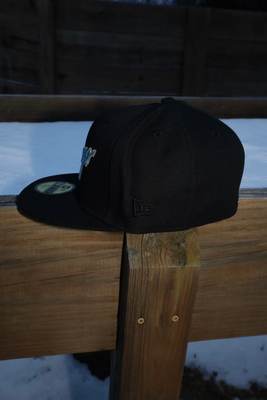 New Era Chicago White Sox 95th Anniversary Side Patch Fitted (Black) - New Era