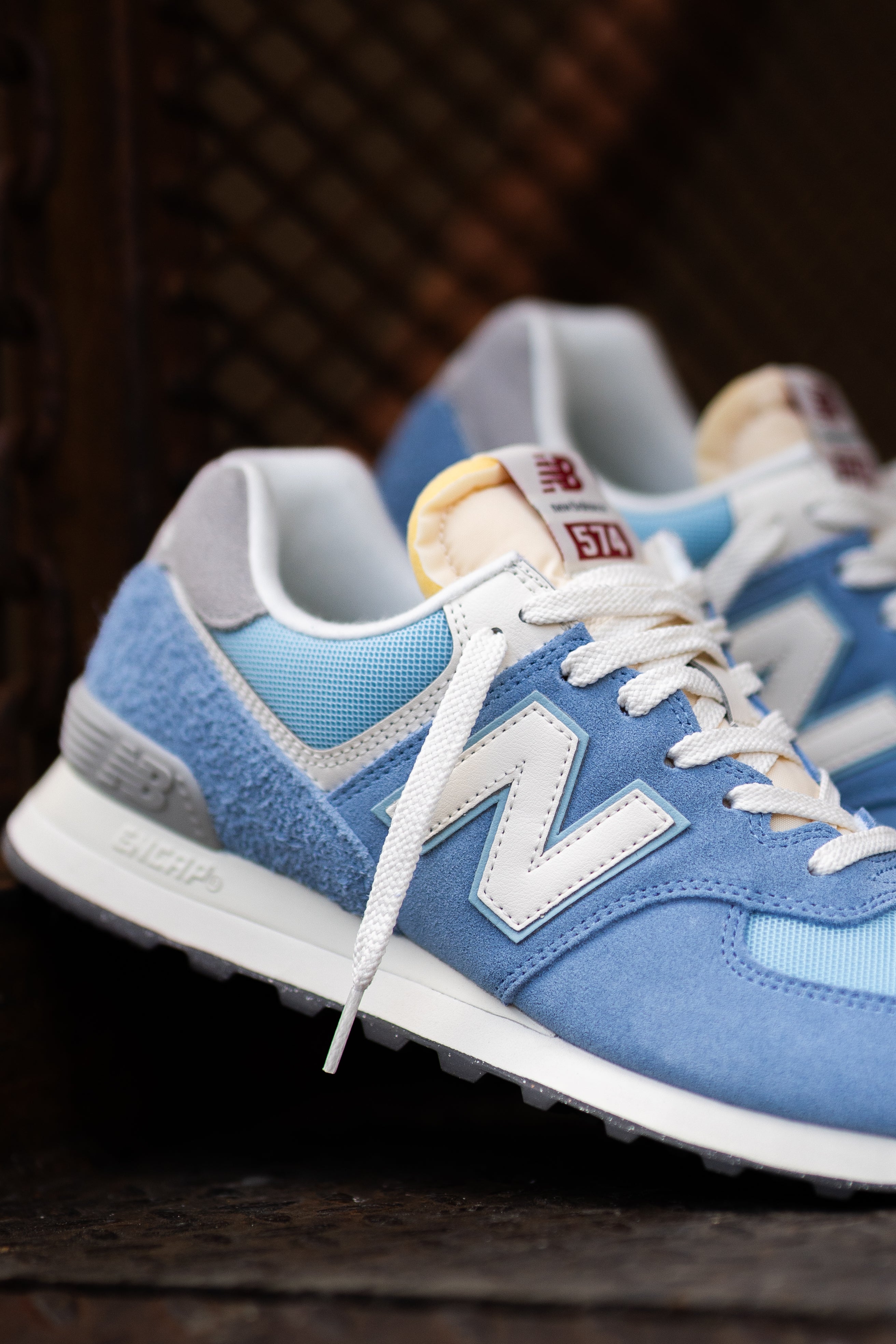 Mens New Balance 574 (Blue/White) - U574RCA - New Balance