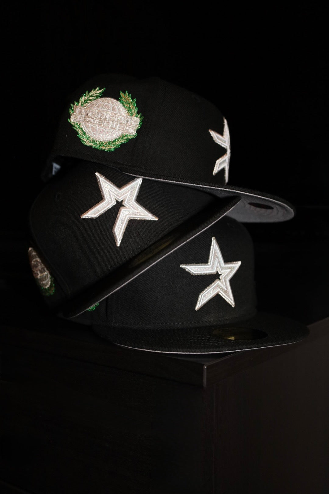 New Era Houston Astros 2005 World Series Side Patch Fitted (Black) - New Era