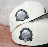New Era Atlanta Braves 40th Anniversary Grey UV 59Fifty Fitted (Off White/Black) - New Era