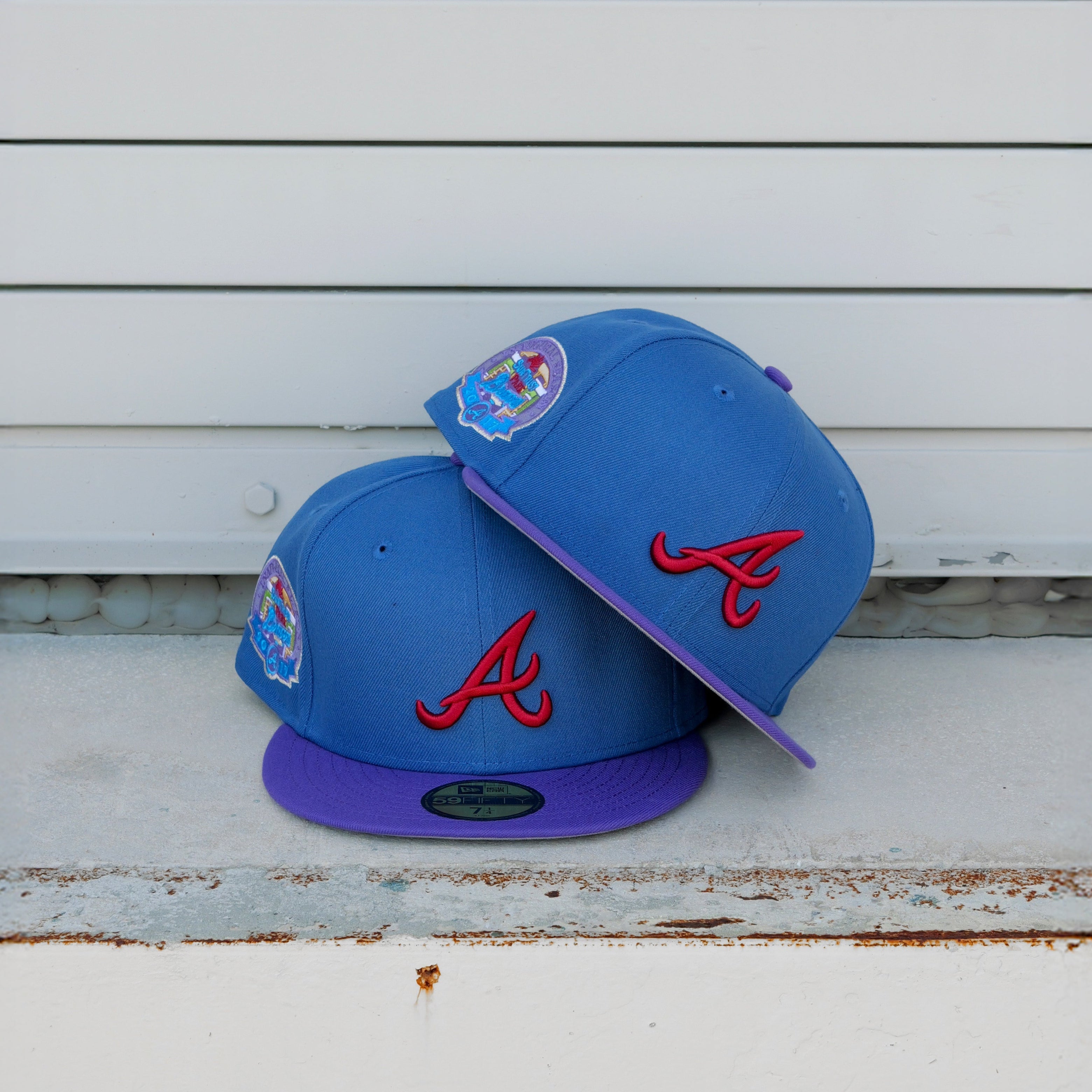 New Era Atlanta Braves 2017 Inaugural Season Side Patch Fitted - New Era