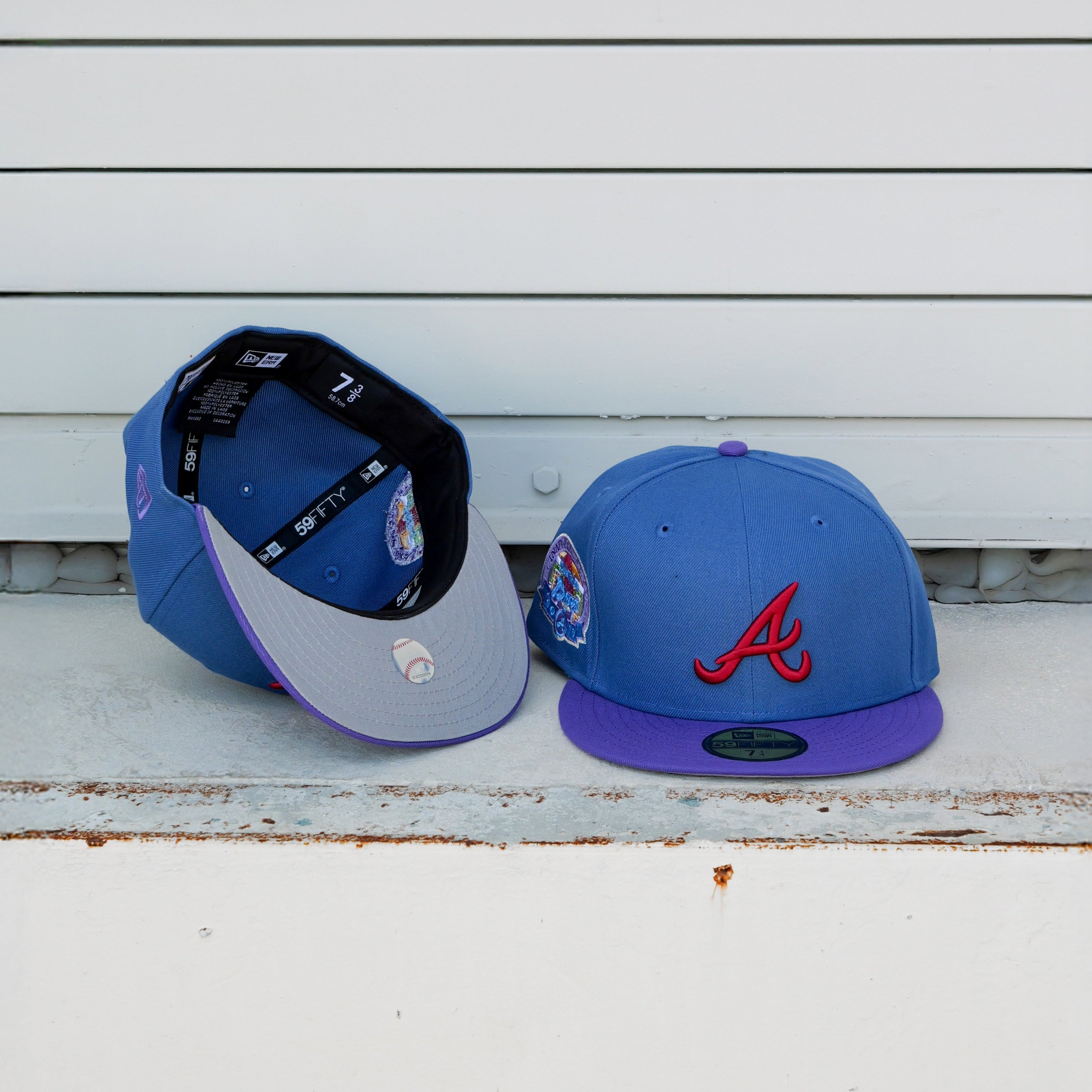 New Era Atlanta Braves 2017 Inaugural Season Side Patch Fitted - New Era