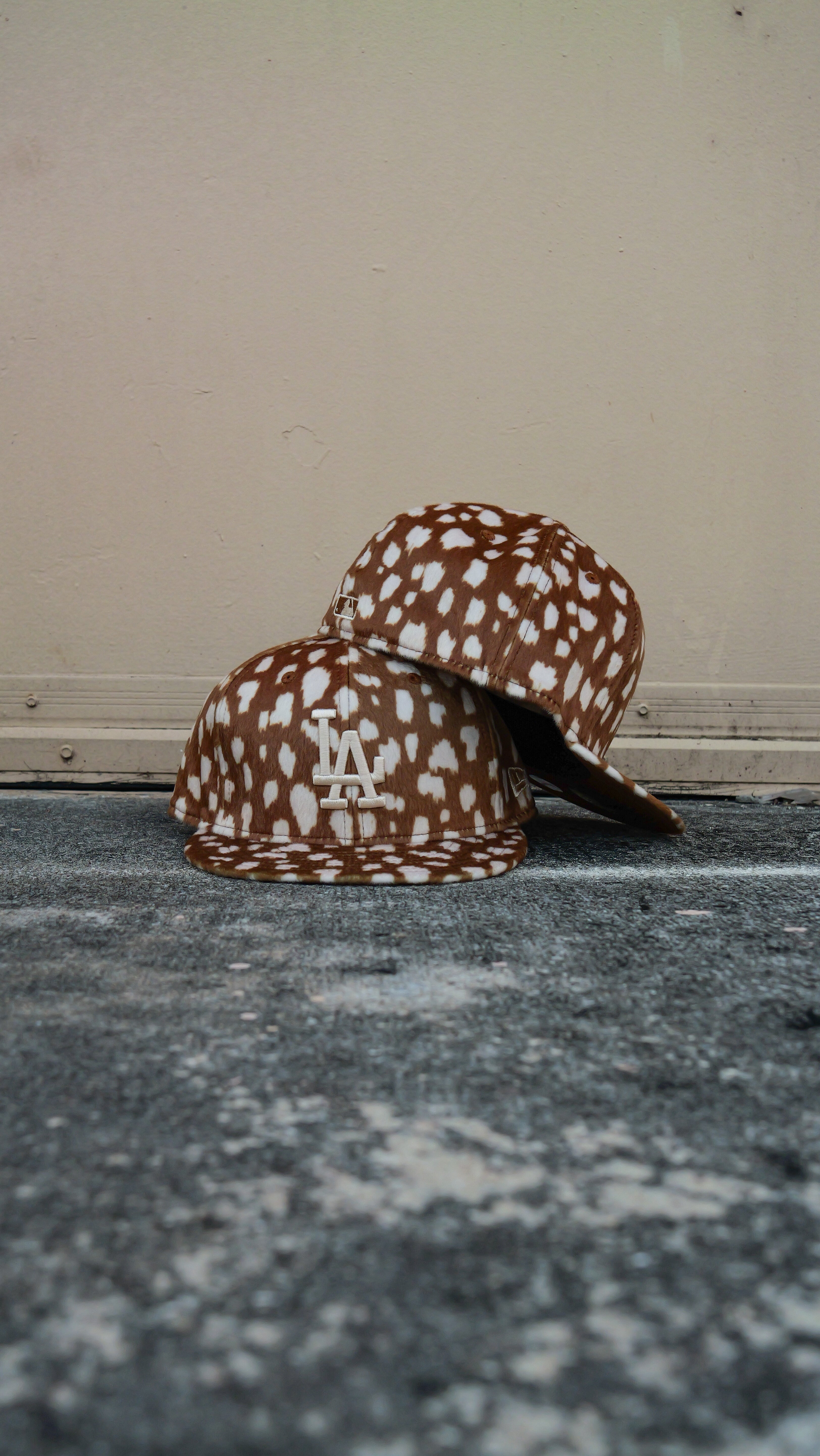 New Era Los Angeles Dodgers Pony Hair "Animal Print" Fitted - New Era