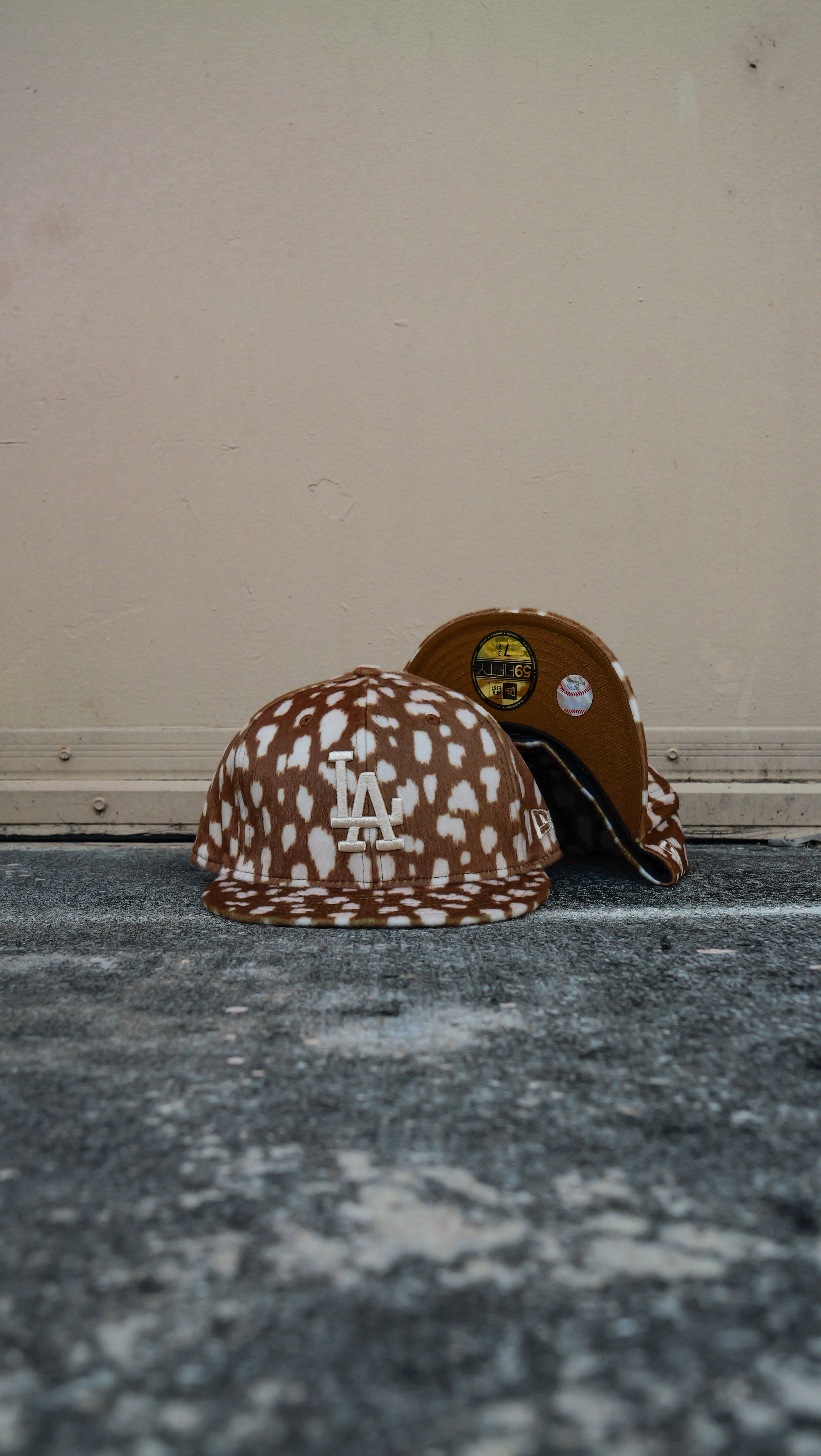 New Era Los Angeles Dodgers Pony Hair "Animal Print" Fitted - New Era