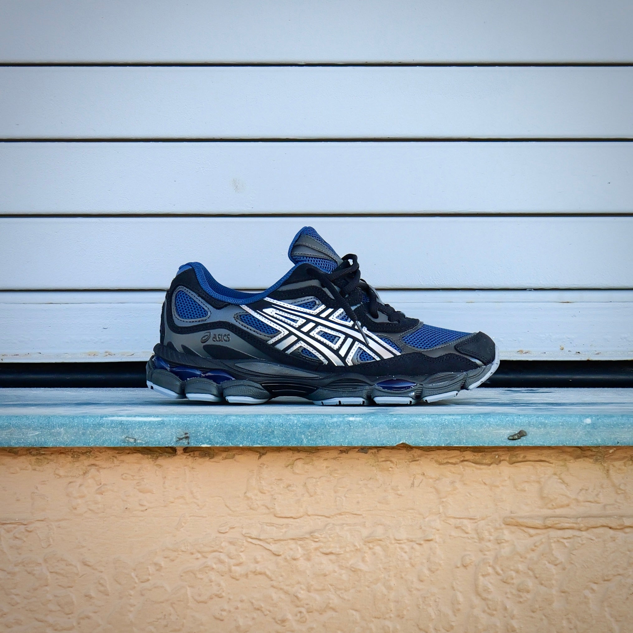 Mens Asics Gel-NYC (Independence Blue/ Pure Silver) - Asics