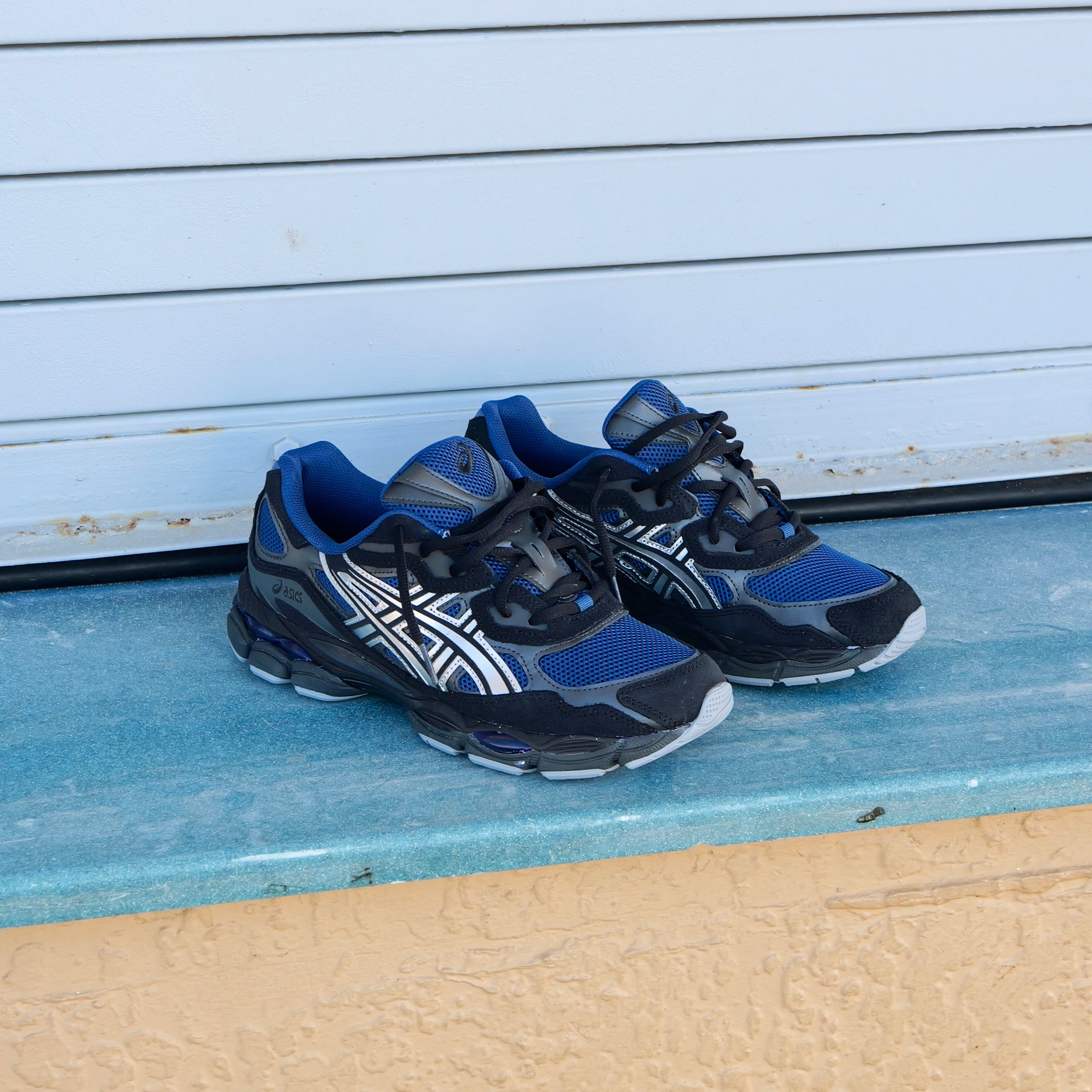 Mens Asics Gel-NYC (Independence Blue/ Pure Silver) - Asics