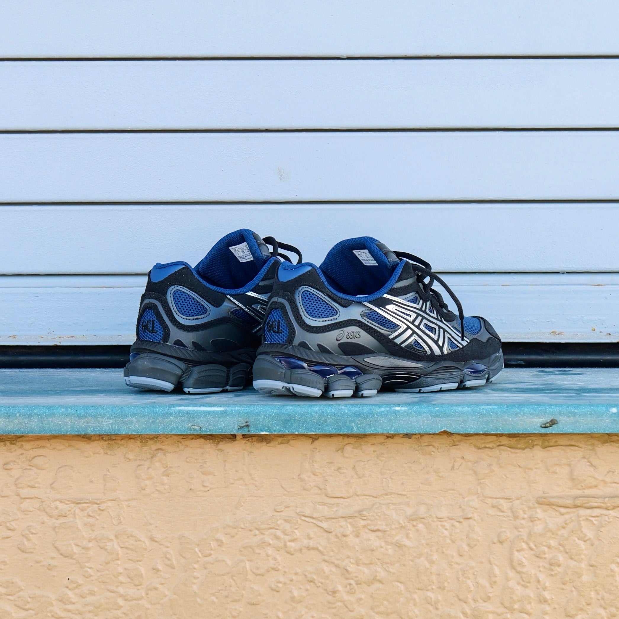 Mens Asics Gel-NYC (Independence Blue/ Pure Silver) - Asics