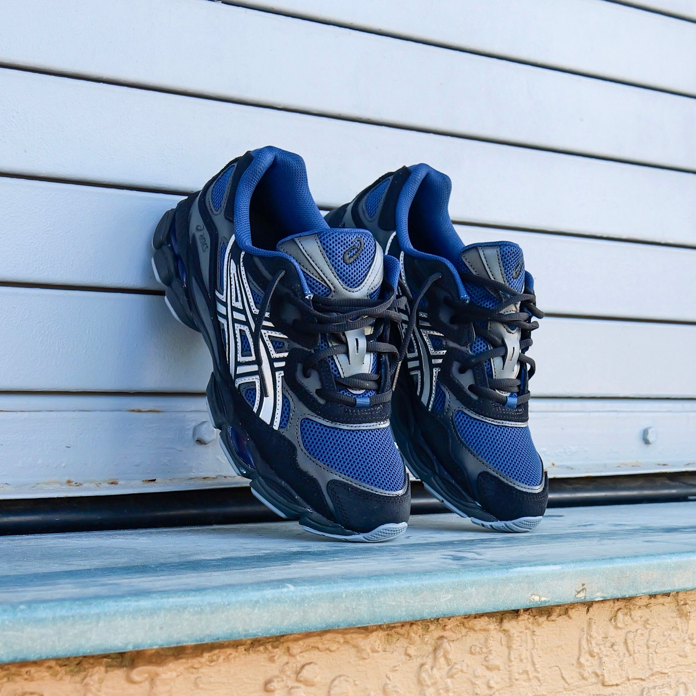 Mens Asics Gel-NYC (Independence Blue/ Pure Silver) - Asics