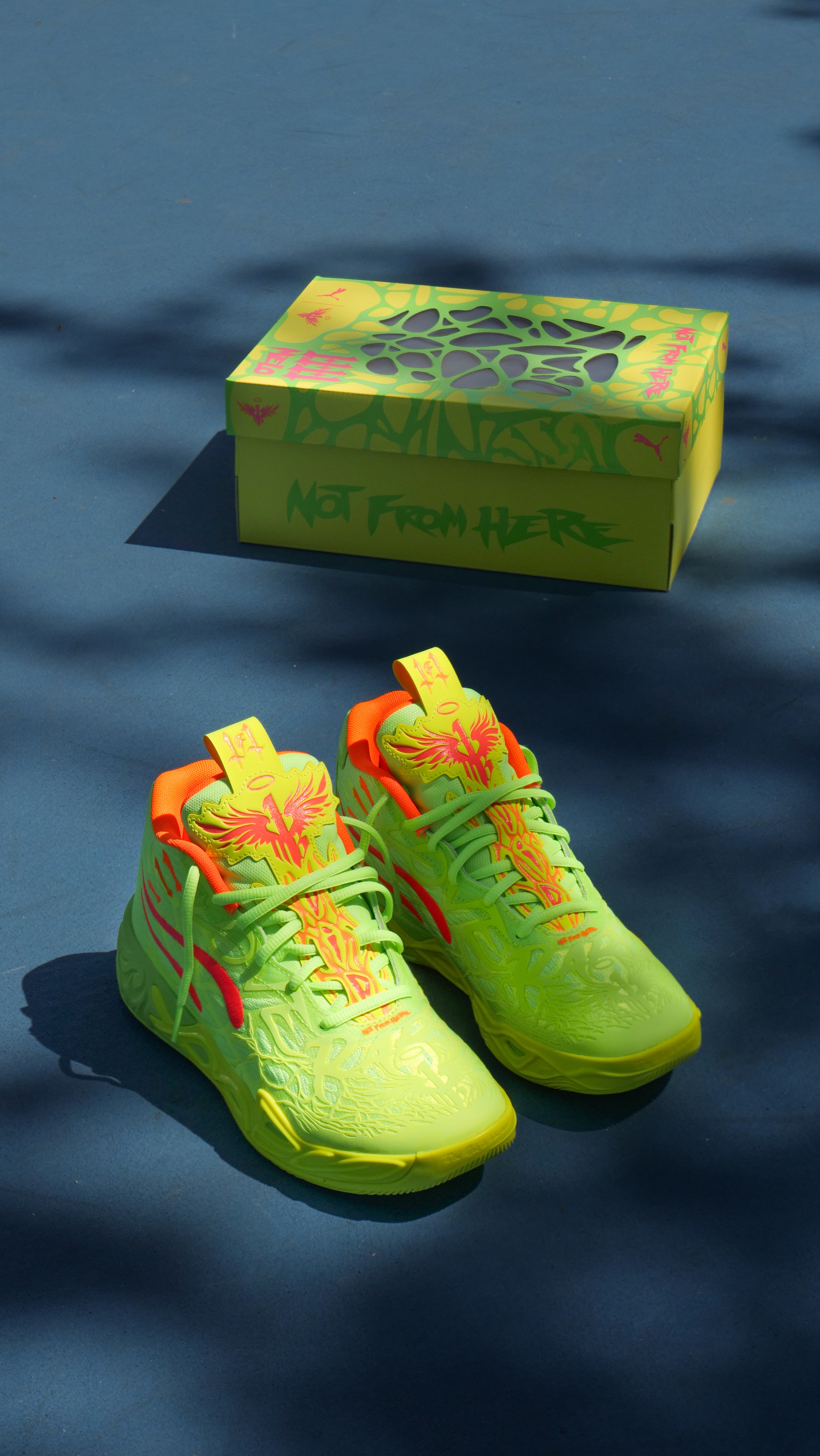 Puma x Lamelo Ball MB.04 Gem (Yellow Alert/Green Glare) - Puma