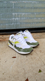 Mens Saucony Grid Shadow 2 Essential (White/Green) - Saucony