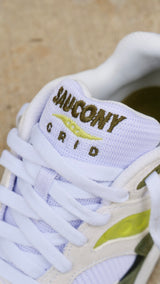 Mens Saucony Grid Shadow 2 Essential (White/Green) - Saucony
