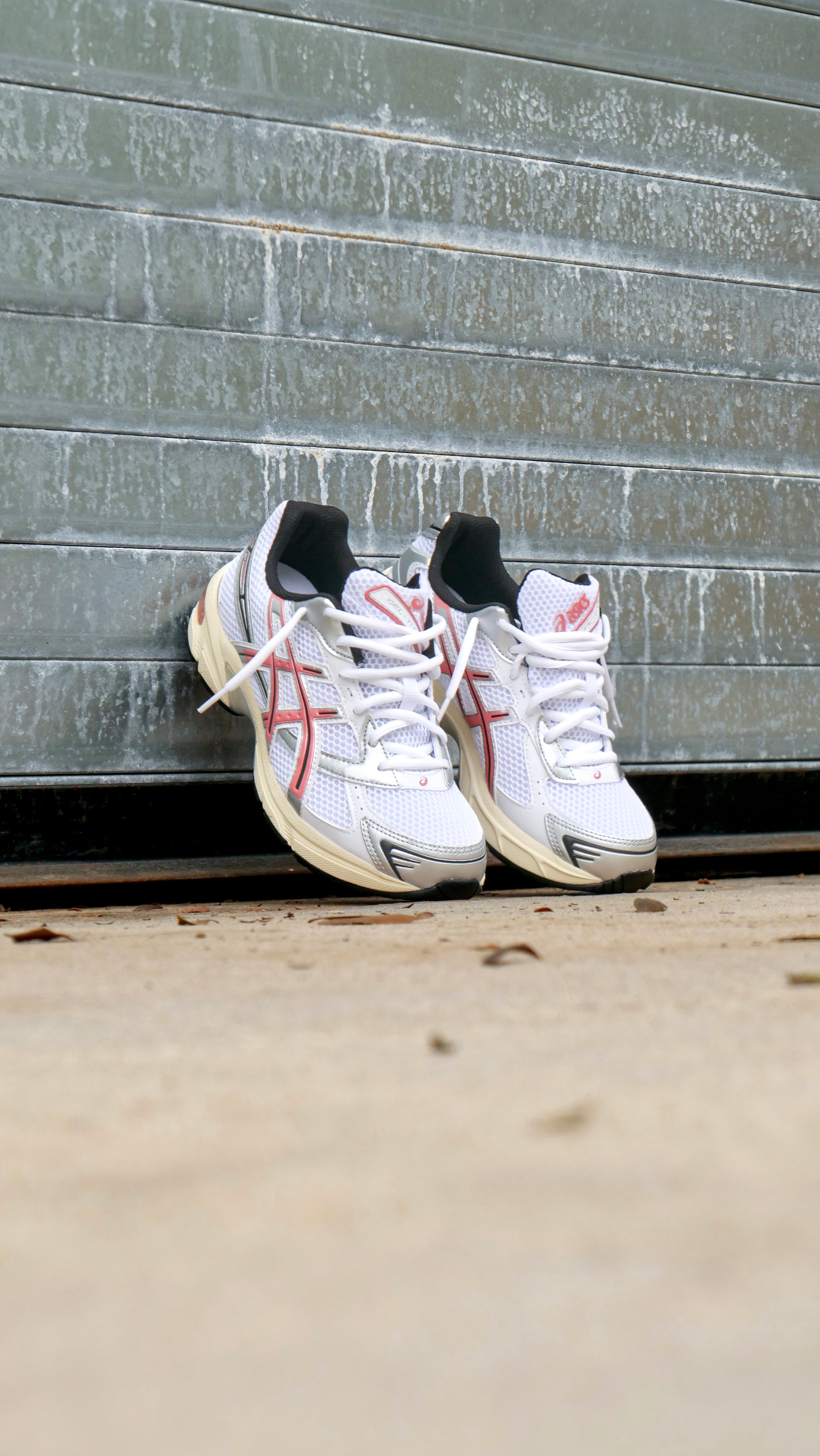 Mens Asics Gel-1130 (White/Desert Red) - Asics