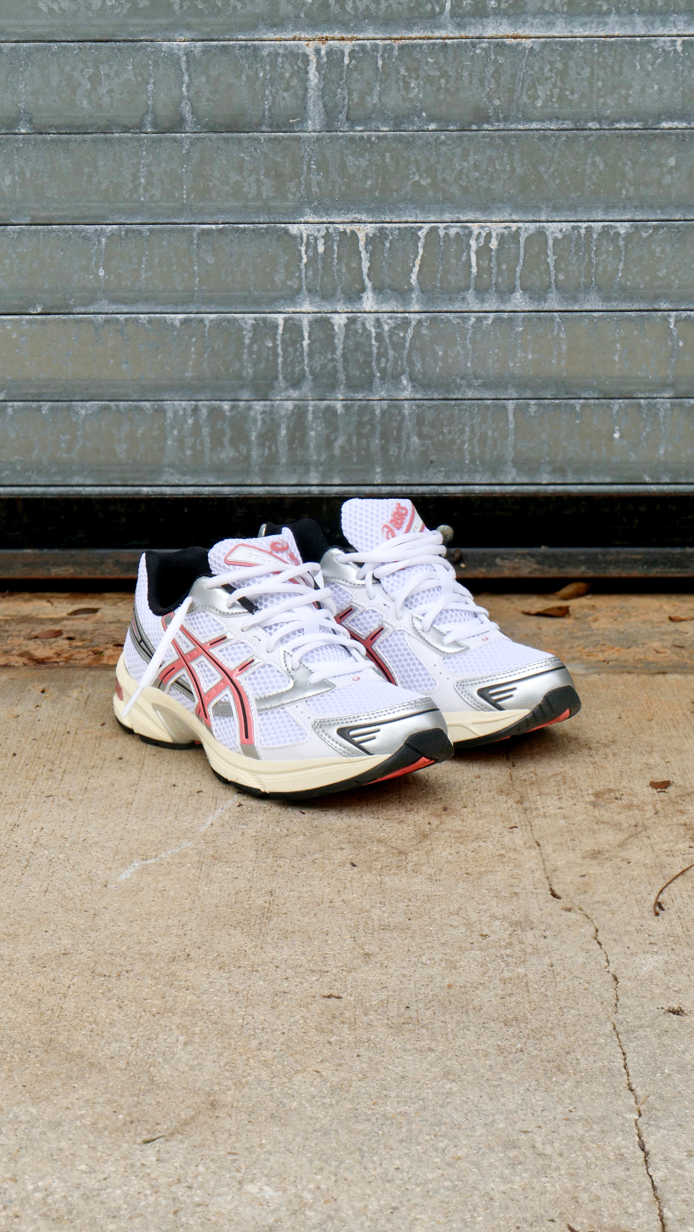 Mens Asics Gel-1130 (White/Desert Red) - Asics