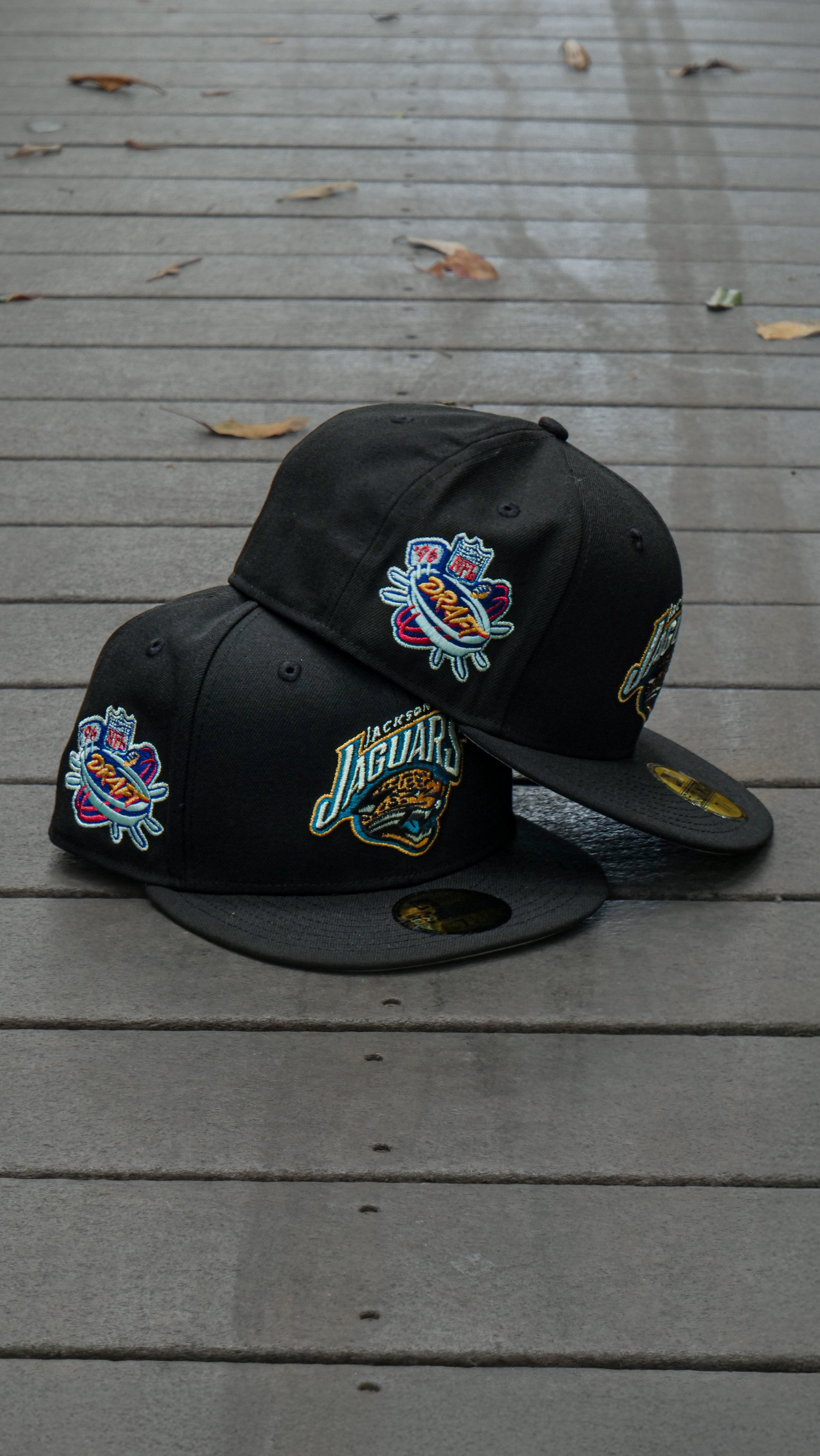 New Era Jacksonville Jaguars NFL Draft 1996 Grey UV (Black) 59Fifty Fitted - New Era