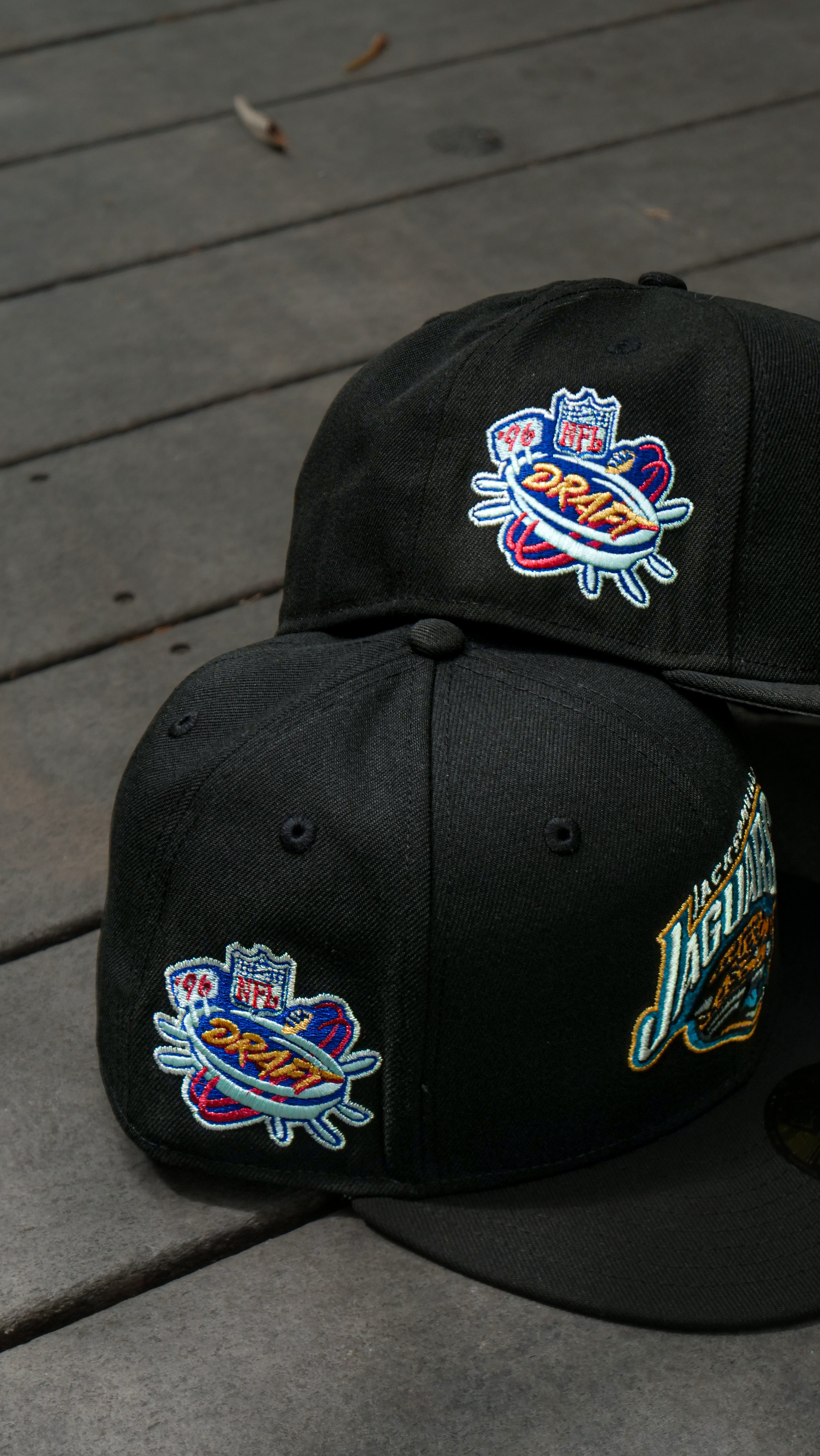 New Era Jacksonville Jaguars NFL Draft 1996 Grey UV (Black) 59Fifty Fitted - New Era