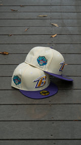 New Era Baltimore Ravens NFL Draft 1997 Grey UV (Off White/Purple) 59Fifty Fitted - New Era
