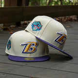New Era Baltimore Ravens NFL Draft 1997 Grey UV (Off White/Purple) 59Fifty Fitted - New Era
