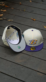 New Era Baltimore Ravens NFL Draft 1997 Grey UV (Off White/Purple) 59Fifty Fitted - New Era