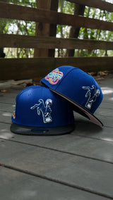 New Era Indianapolis Colts NFL Draft 1998 Pink UV (Royal/Black) 59Fifty Fitted - New Era