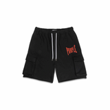 Purple Brand Fleece Cargo Sweatshorts - PURPLE BRAND