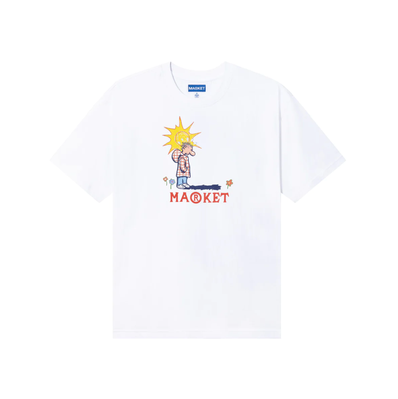 Market SHADOW WORK T-SHIRT (White) - Market