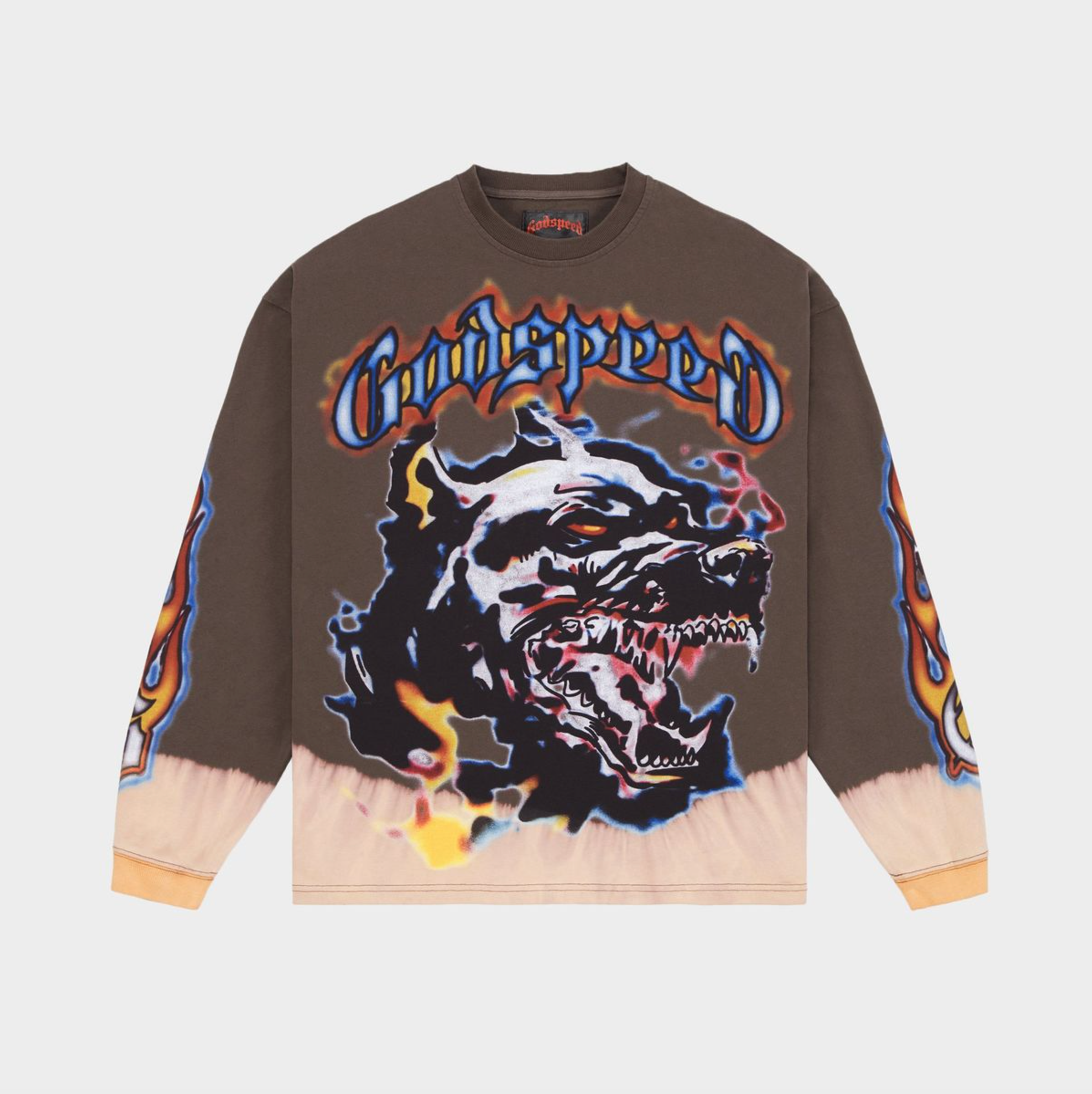 Godspeed "Off the Leash" LS Tee (Brown) - Godspeed